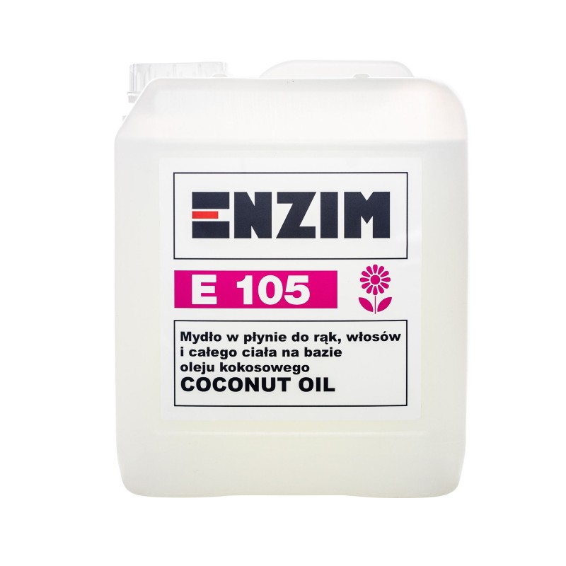  Enzim E 105 mydło w płynie Coconut Oil 5L - 5902973750010