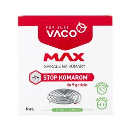  VACO Spirale na komary MAX 6 szt. - 5901821958455