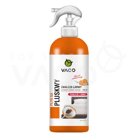  VACO Płyn na pluskwy 250 ml cytrusowy zapach - 5901821950817