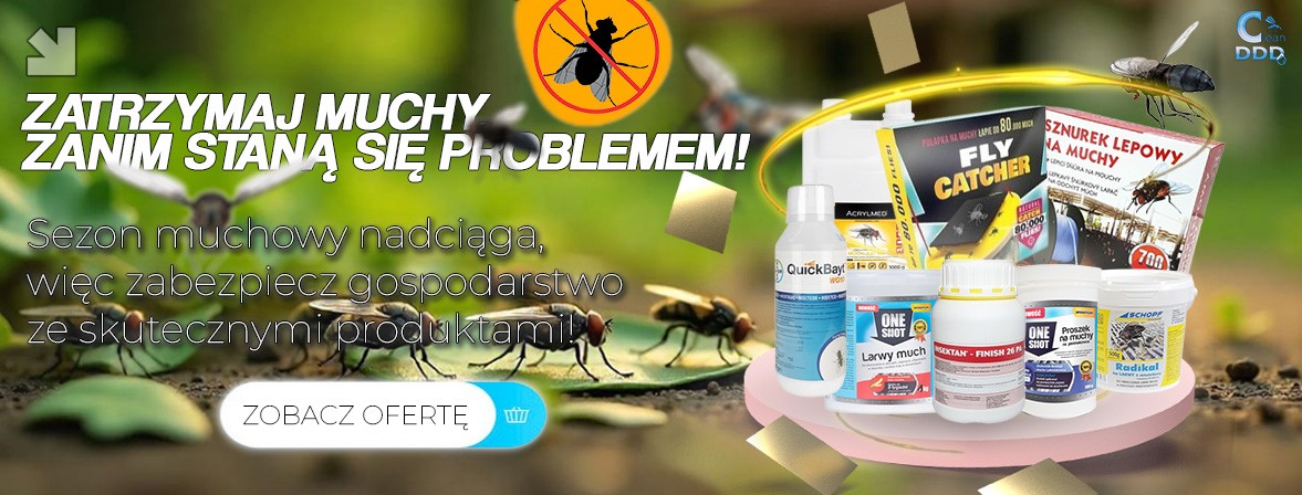 SKUTECZNE PRODUKTY NA MUCHY